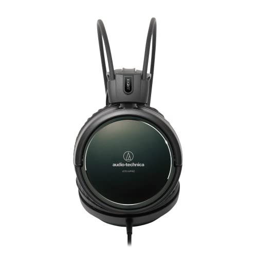 Image of Audio-Technica ATH-A990Z Wired Over-Ear Studio Monitor Headphones for DJs & Gaming | High-Res Sound, Deep Bass, Soft Earpads | DJ Headphones with 3D Wing Support