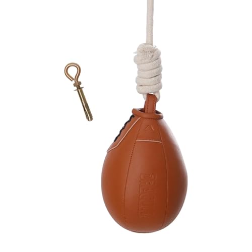 Menolana Boxing Ball Punching Ball PU Leather Boxing Equipment Boxing Speed Bag Reflex Speed Ball for Hand Eye Coordination Home Speed