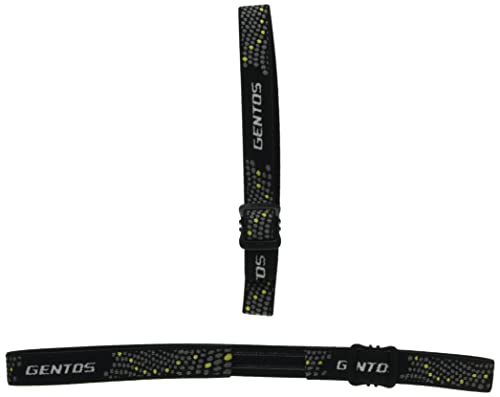 GENTOS SB-220 Silicone Applied Headband for 20mm Wide, Small, Black