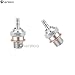 Chanmoo 2PCS 70117H Hot Engine Glow Plugs No.3 N3 N4#3#4 Spark Nitro Engine Parts Replace OS for Traxxas Losi HPI Redcat HSP Himoto RC Car Truck Buggy (N4)