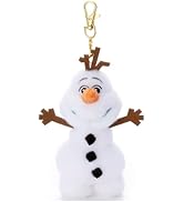 Disney Characters Fluffy! Key Charm Mascot Olaf Plush Toy Height Approx. 5.9 inches (15 cm)
