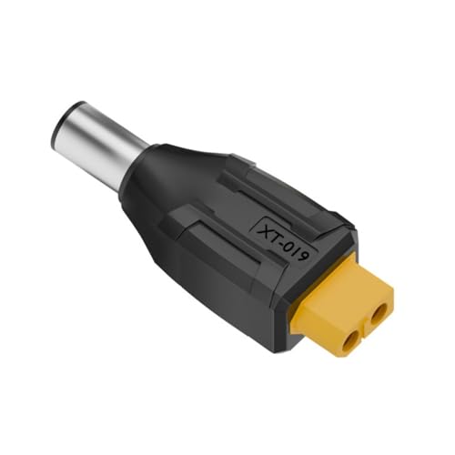 CY Adaptador XT60 feminino SC100 para conector DC 7,4 x 5,0 mm macho, adaptador de carregamento rápi