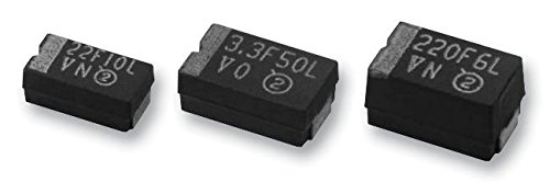 Cap, 100µF, 10V, 10%, condensatori al tantalio SMD, Qty.500 | TP3C107K010C0250AS
