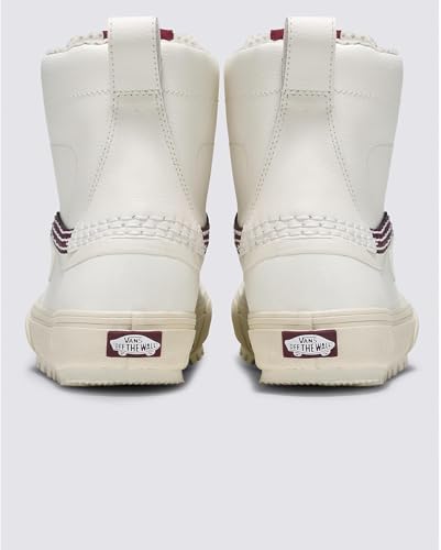 Vans Vans - Unisex Standard Mid Snow MTE Shoes, Color Benny Urban Marshmallow/Burgundy, Size: 13 D(M) US Mens