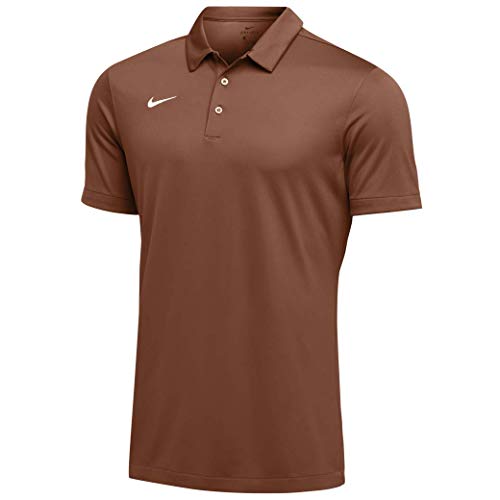 Nike Mens Dri-FIT Short Sleeve Polo Shirt (Desert Orange, XX-Large)