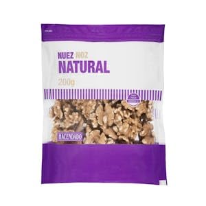 Nuez natural Hacendado pelada Paquete 200 g Pack 2