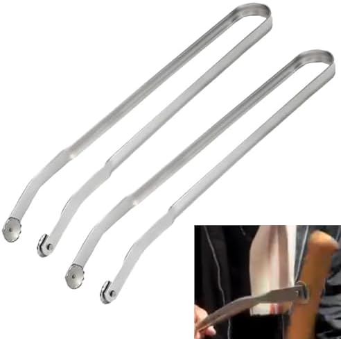 Grillzange Edelstahl Für Würstchen - 38cm BBQ-Wendezange Mit Drehfunktion