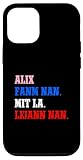 Installation facile Coque pour iPhone 12/12 Pro Funny Haitian First Name Design - Alix