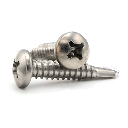 Tornillo autorroscante acero inoxidable #6 x 3/8" Phillips miniatura 2