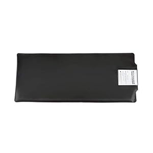 Moorkissen für Mikrowelle und Wasserbad | 55×23 cm | Fango Moorpackung für Nacken, Rücken und Schulter | MOORANGO