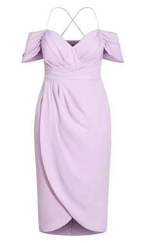 Image of City Chic Women's Plus Size Dress - Entwine Maxi