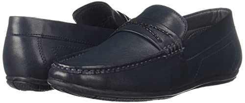 Image of Don Diego Mens Dd7102 Navy Loafer Flat