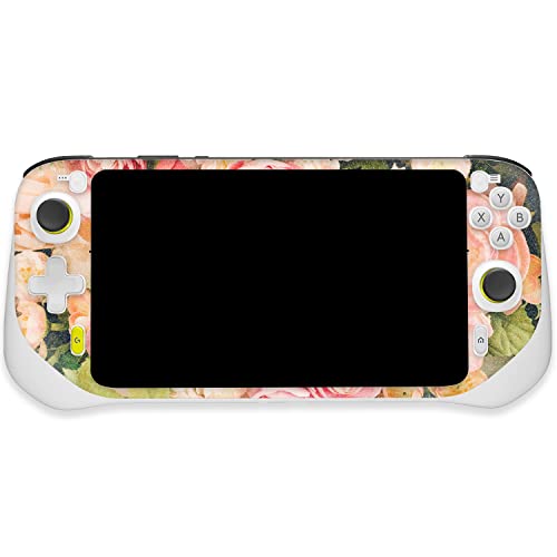 Mightyskins Glossy Glitter Skin Compatible With Logitech G Cloud Gaming Handheld - Faded Roses | Protective, Durable High-Gloss Glitter Finish | Easy To Apply | Made In The Usa #TOP9