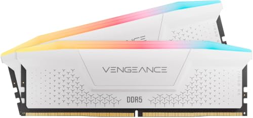 CORSAIR Vengeance RGB RS DDR5 16GB (2x8GB) Up to 6000MHz AMD Intel RAM