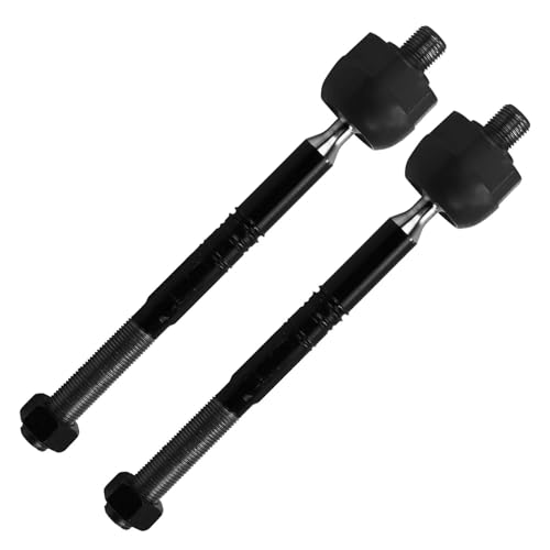 Image of Detroit Axle - RWD 8pc Front End Kit for 2013 2014 2015 2016 2017 2018 2019 Cadillac ATS, 2 Lower Forward Control Arms with Ball Joint 4 Outer Inner Tie Rods 2 Sway Bars Replacement