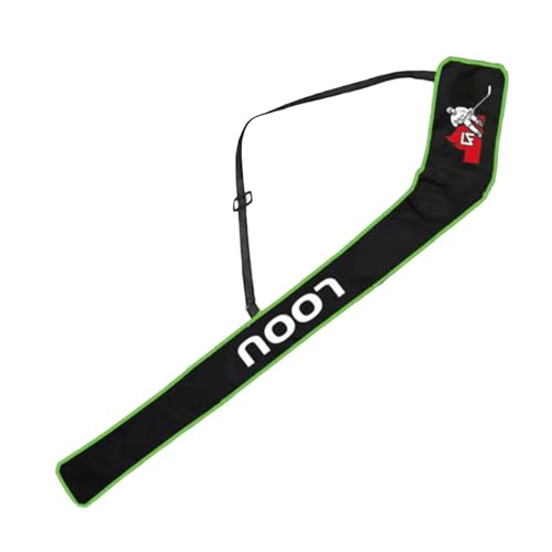 Badiman Bolsa para Palos de Hockey sobre Hielo, Práctica Interior y Exterior para Adultos, Protector Portátil Negro 173cm