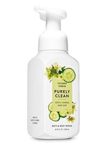 Bath & Body Works and Gentle Foaming Hand Soap, 8.75 fl. oz., Cucumber Verbena Purely Clean