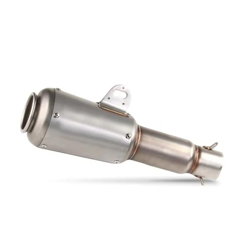 Silencieux echappement moto GP 51 mm haut de gamme pour Ducati 848 696 avec ligne intermediaire I