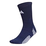 adidas Select Basketball Crew Socks (1 Pair) for Team Sports, Large