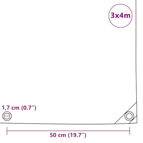 Bâche de protection extérieure pour camping et bâche de terrasse - 6