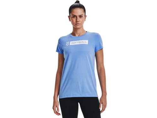 T-shirt Under Armour femme séchage rapide anti-transpiration pour softball