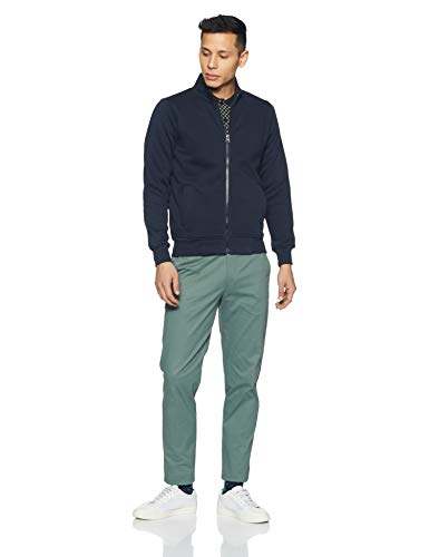 Image of Qube By Fort Collins Men's Fleece Hooded Neck Sweatshirt