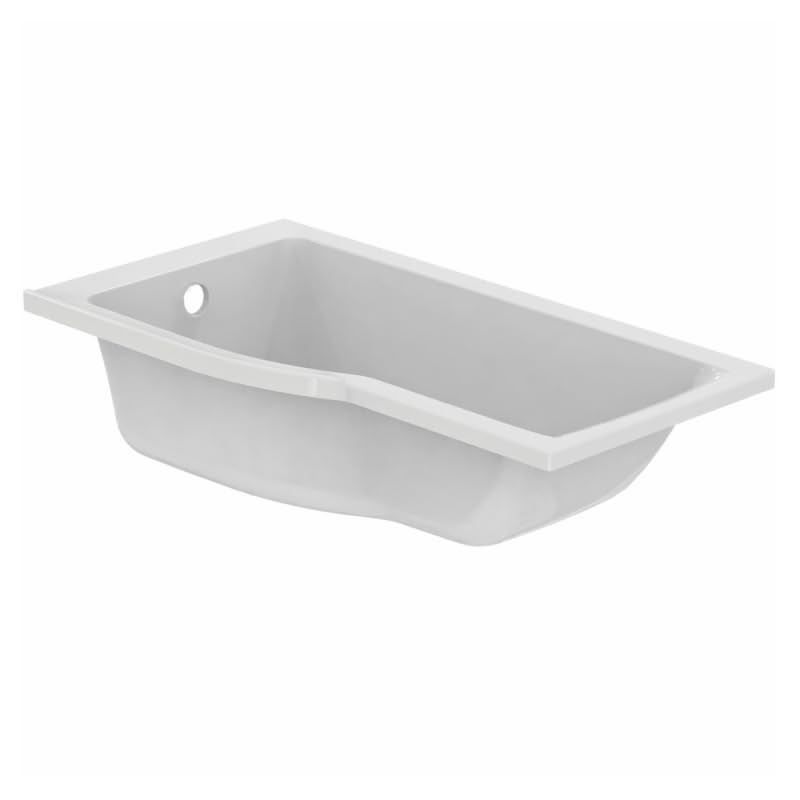 Ideal Standard baignoire pour bain douche 150x80 asymétrique Connect Air gauche blanc