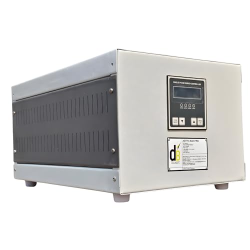 Image of 2KVA Single Phase Voltage Stabilizer for AC & Home Appliances | 180-280V Wide Input Range | Air Cooled | Output 230V | Full Load 8A Protection