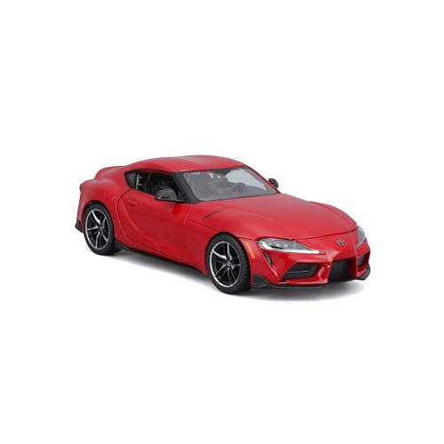 Modelo de Auto Toyota Supra GR 1/24 Escala Rojo miniatura 4