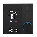 WALFRONT Smart WiFi Thermostat, Programmable Temperature Controller with App Control, 7 Day Scheduling, Capacitive Touch Key, for Home Hotel Office Apartment School Mall