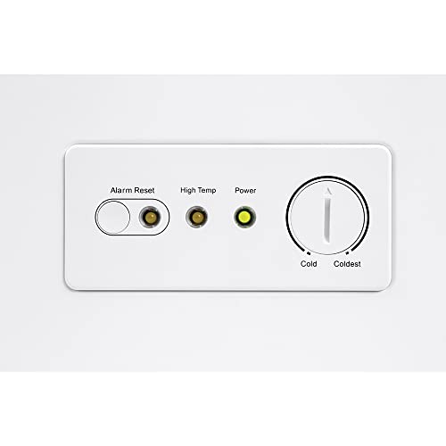 GE FCM22DLWW Freezer, Solid Black on Fridge.com