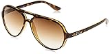 Ray-Ban RB4125 Cats 5000 Aviator Sunglasses, Test, 59 mm