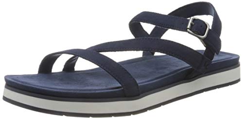 Koolaburra by UGG Women's Haisley Sandal, Insignia Blue, 39 EU Cover