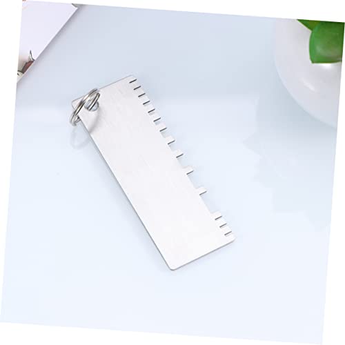 CHILDWEET 3 piezas Calibrador de Grosor de Lámina Metálica Herramientas de Medición de Grosor para Soldadura Medidor de Alambre Preciso para Fabricación de Metal y Soldadura Suave miniatura 4