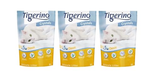 Tigerino Crystals Cat Litter 3 x 5L