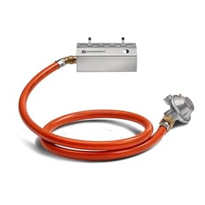 BURNHARD® Gasflaschen Adapter für Gasgrill JONES Jr