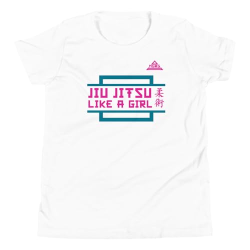 Youth Girl Jiu Jitsu Like a Girl T-Shirt