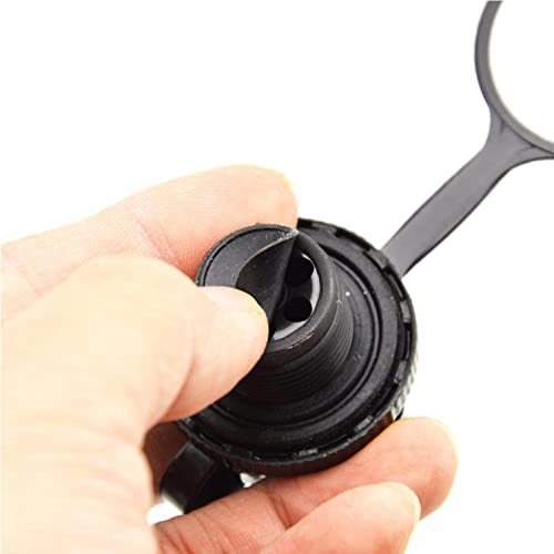aternee Tampa de válvula de ar inflável para colchões de ar de substituição com parafuso de 22 mm pa