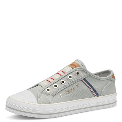 s.Oliver Damen Slip On Sneaker ohne Schnürsenkel Flach