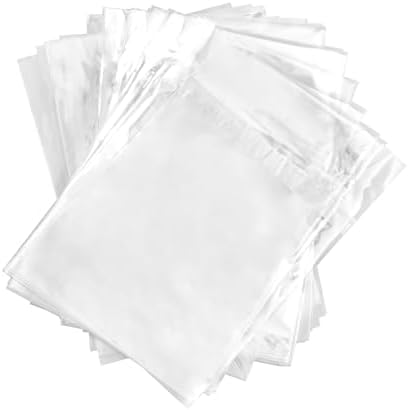 500 Clear OPP Self-Seal Sleeves For Standard 12mm Blu-Ray Cases (1-3 Day Shipping)