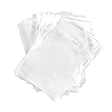 Progo Clear Resealable OPP Plastic Wrap Bags for Standard 12mm Blu-Ray Cases - Dust-Proof Protective Sleeves for Blu-ray Disc Cases, PS3 Games Cases and Food Safe Storage - 5 7/8 x 6 7/8 inches (500)