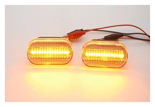 Luces señal giro indicador lateral dinámico Focus Fiesta par intermitentes A 4