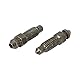 F FIERCE CYCLE 2pcs Hohlschraube Entlüftungsschraube mit Kappe M7x1mm für Motorrad