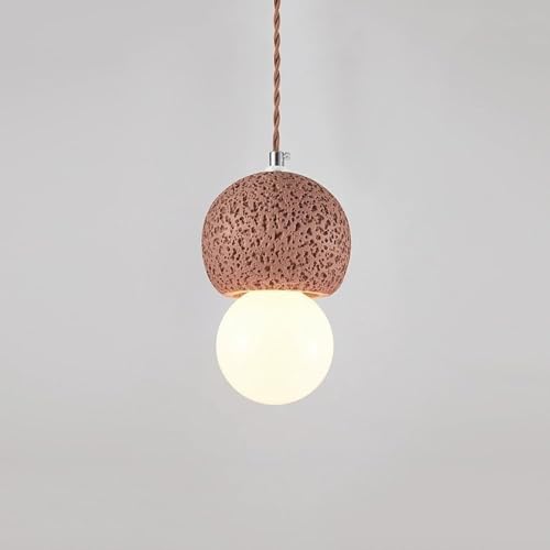 Lámparas colgantes pequeñas y creativas en color blanco nulo minimalista