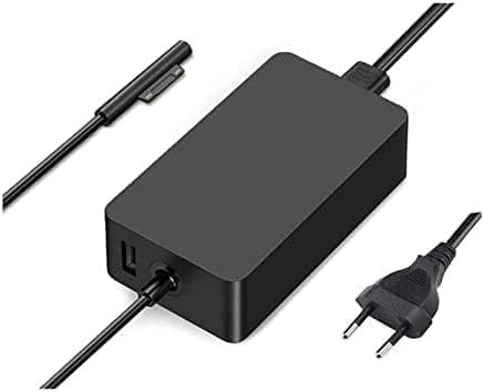 Surface Pro Replacement Charger 65W, Microsoft Surface Pro Laptop Charger, Compatible for Surface Pro 10/9/8/7/6/5/4/3/X, Surface Book, Surface Go/3/2/1 Charger