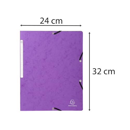 Pochettes de rangement Exacompta A4 pour classement de documents de bureau - 4