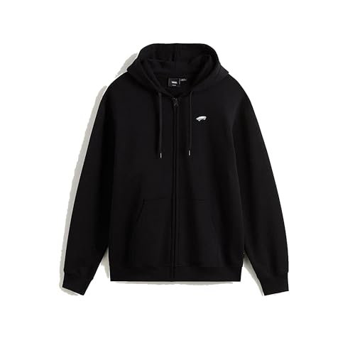 VANS Felpa VN000P5ABLK1 sweat zippé à capuche noir incontournable pour homme