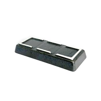 【陶器】黒2つ仕切り薬味皿×50枚セット Amazon｜食器 仕切り皿 小皿 醤油皿 2枚セット 薬味皿 仕切皿