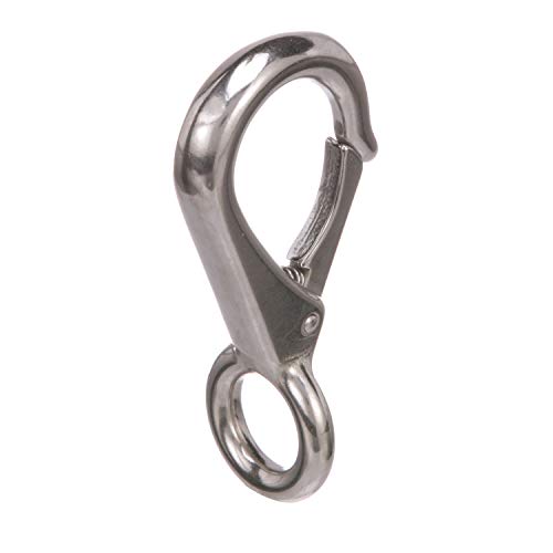 Image of Seachoice Fast Eye Snap, Cast Stainless Steel, Size #3, 3-7 /8 in. Long, 15 /16 in. ID Eye