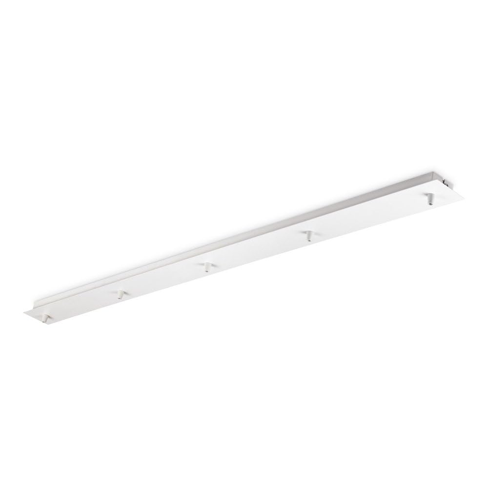 IDEAL LUX ROSONE LINEARE 5 LUCI Bianco Lampada 285689